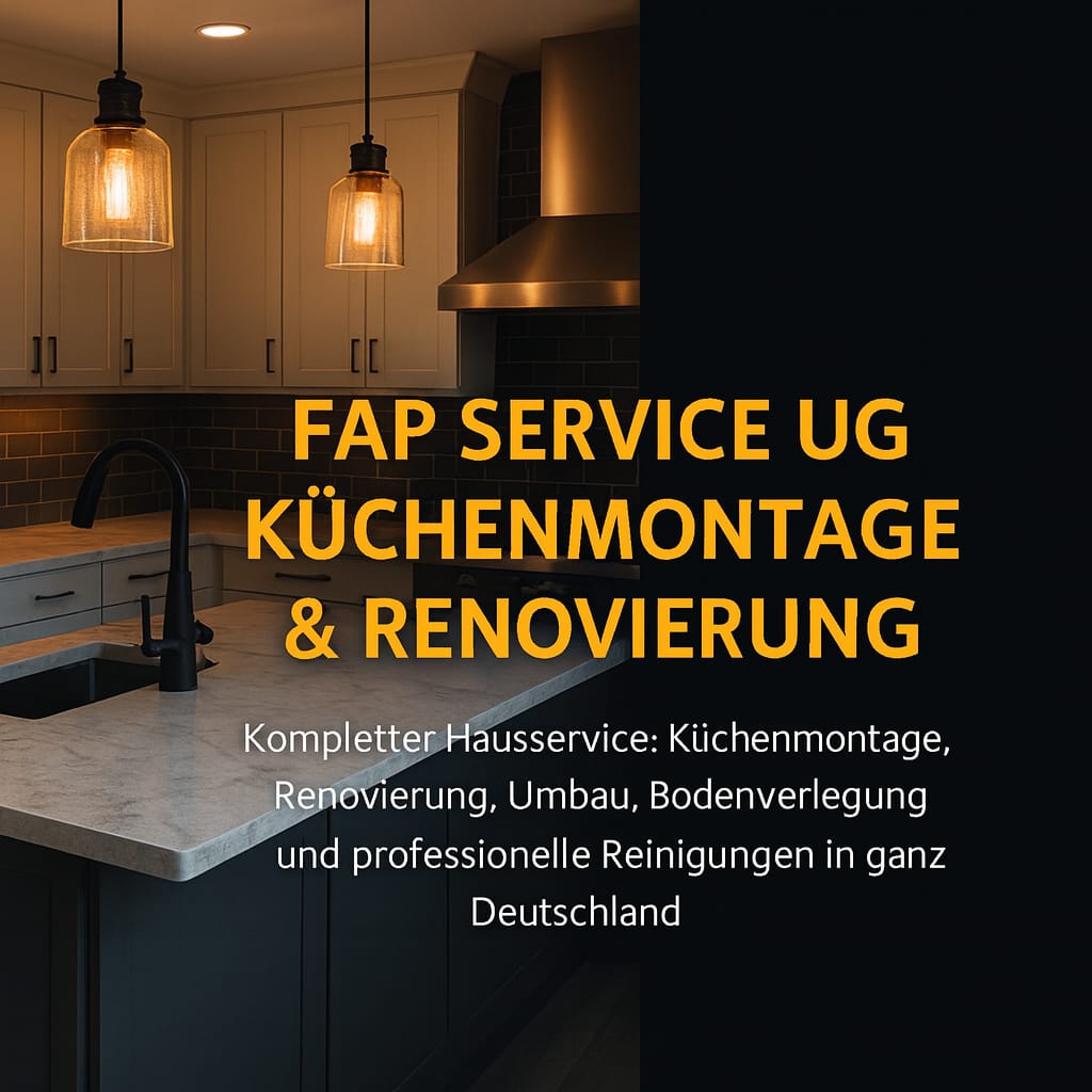 Küchenmontage und Renovierung – FAP Service UG